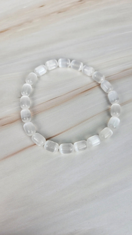 Selenit Armband (13sel)
