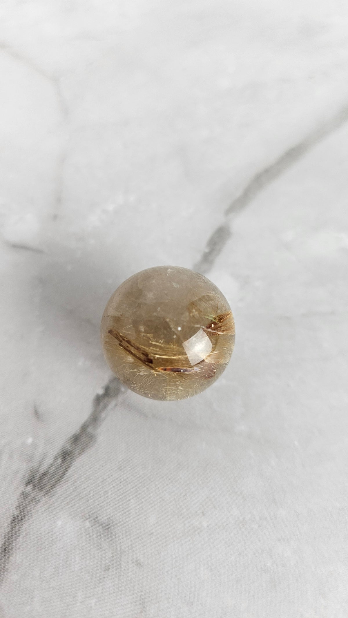 Gold Rutil Kugeln