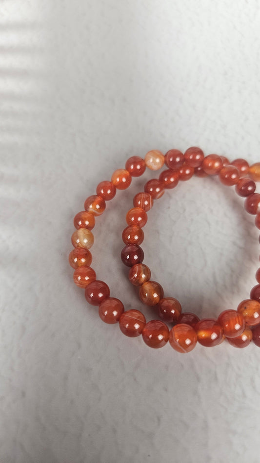Karneol Kinder Kugelarmband (13kar)