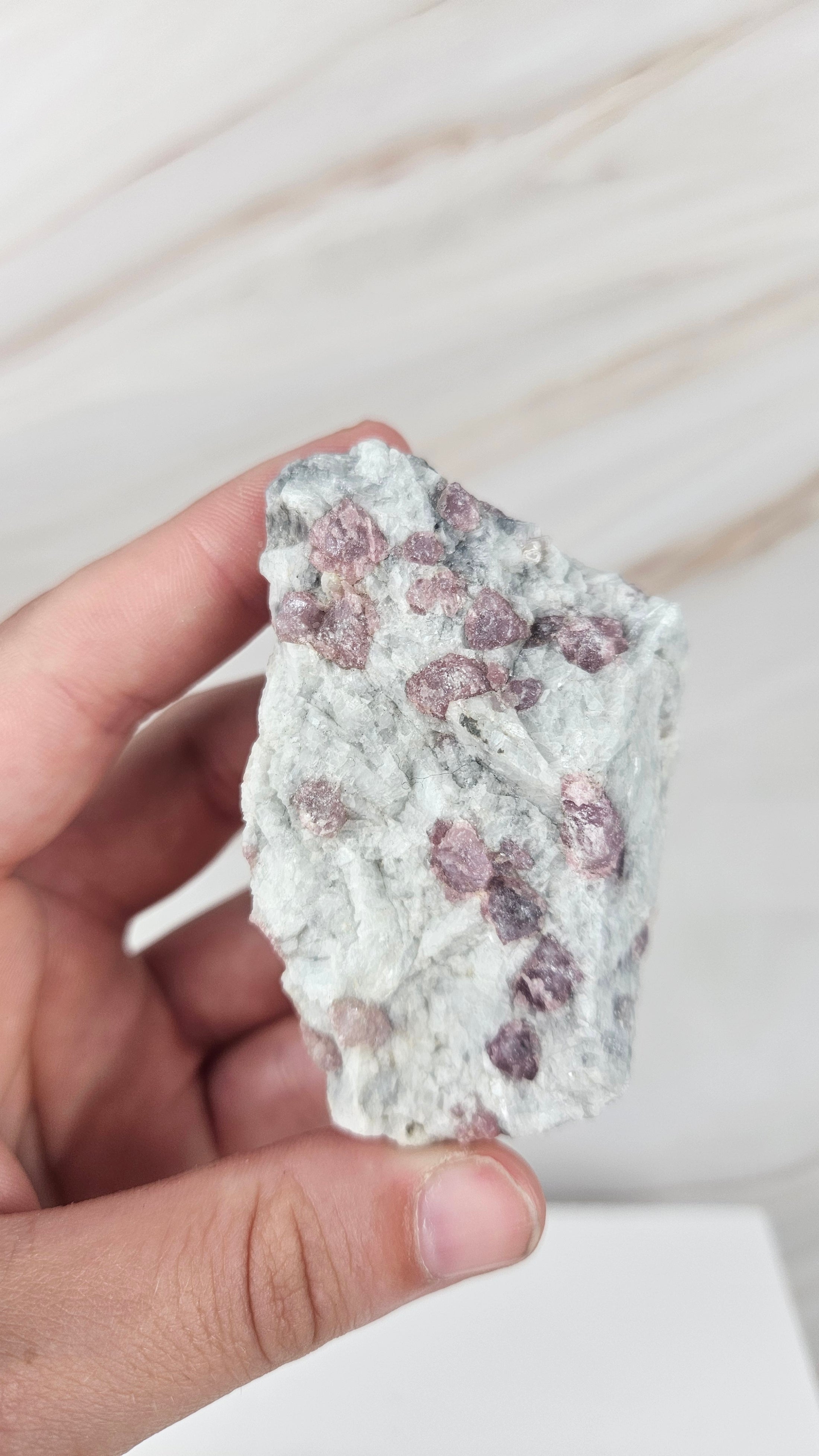 Pinker Turmalin Rohstein (13tt)