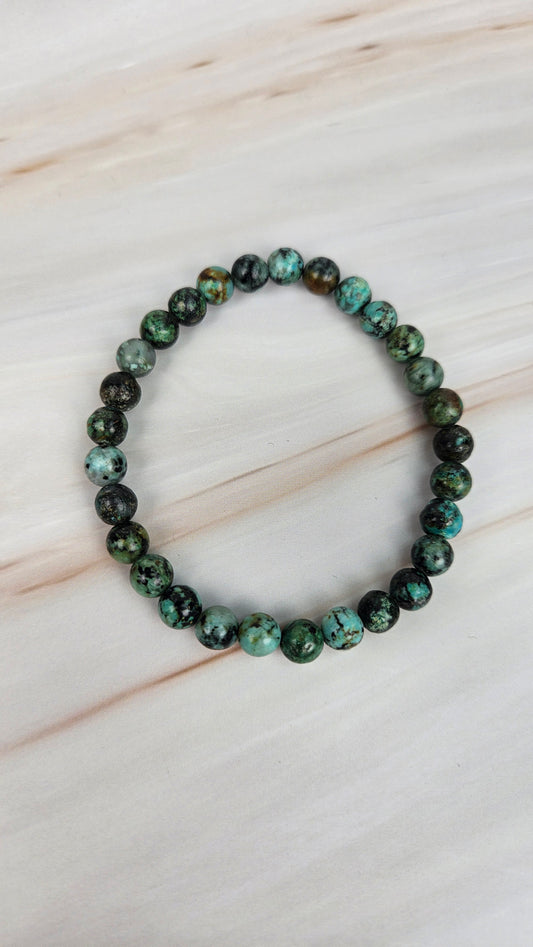Türkis Kugelarmband (10tur)