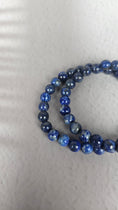 Bild in Galerie-Betrachter laden, Lapislazuli Kinder Kugelarmband (13lap)
