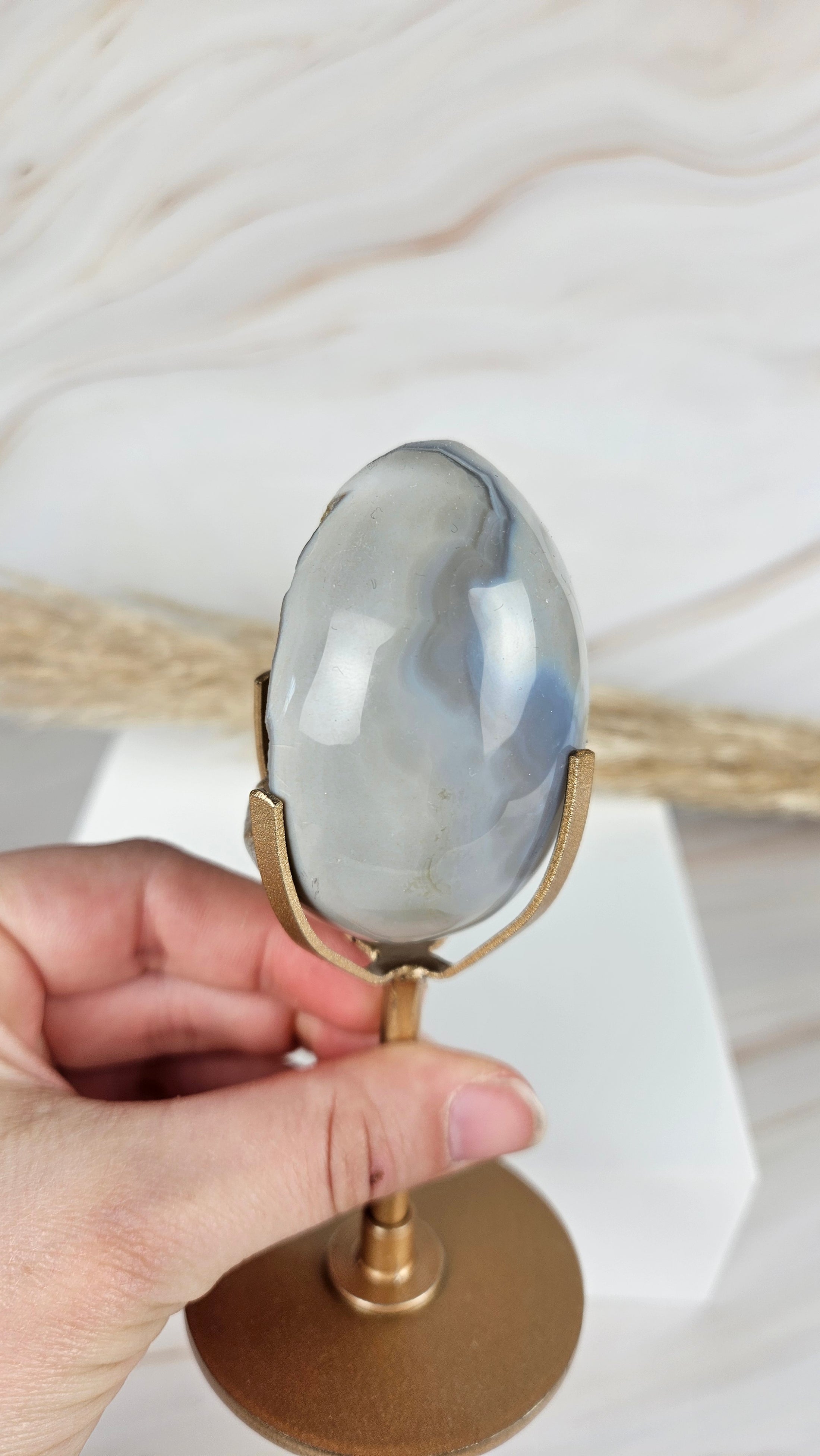 Druzy Achat Ei (53ei)