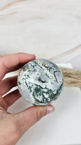 Bild in Galerie-Betrachter laden, Druzy Moosachat Kugel (39mok)
