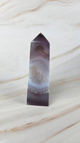 Bild in Galerie-Betrachter laden, Druzy Achat Spitze (49ias)
