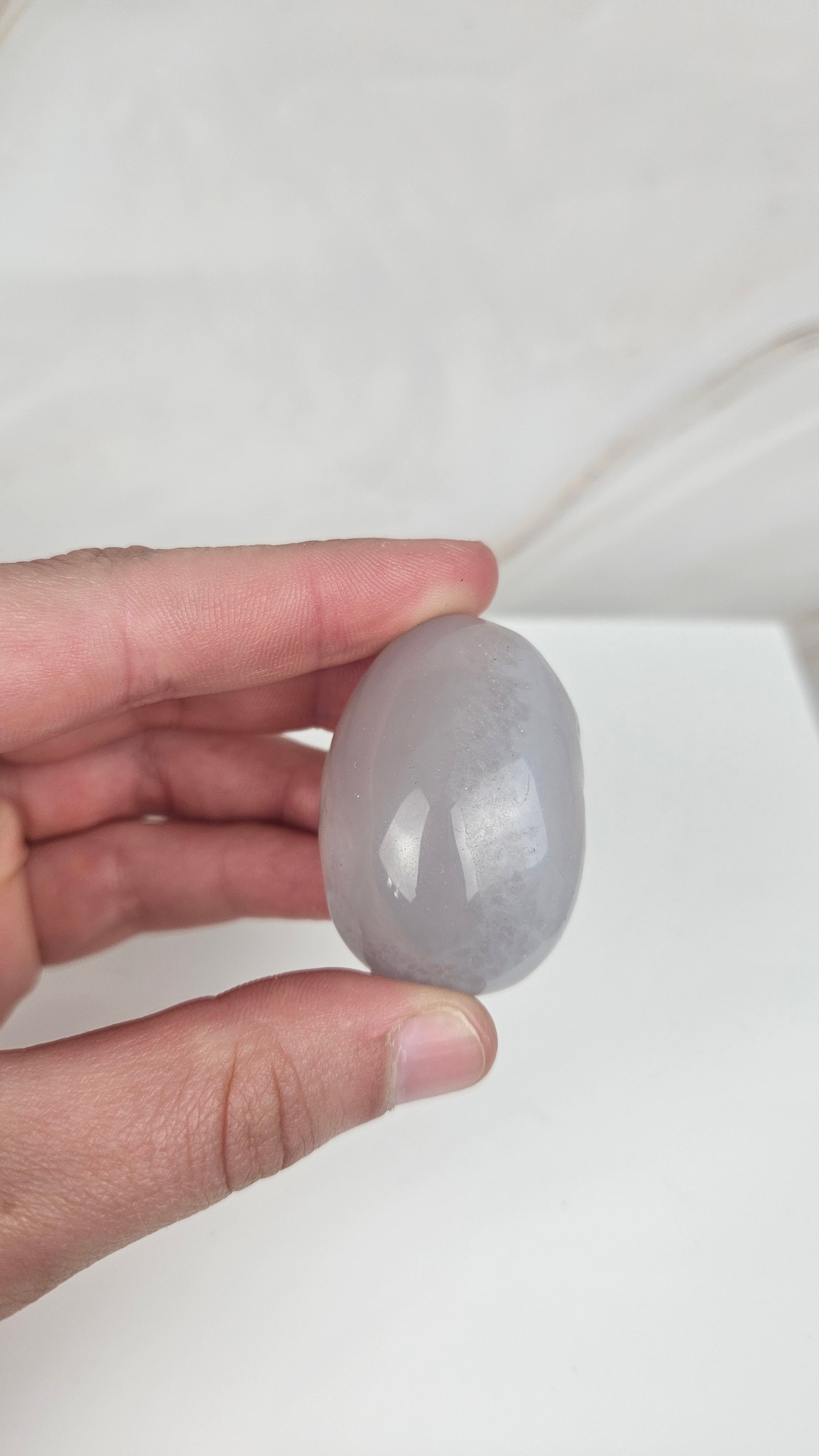 Druzy Achat Ei (18d)