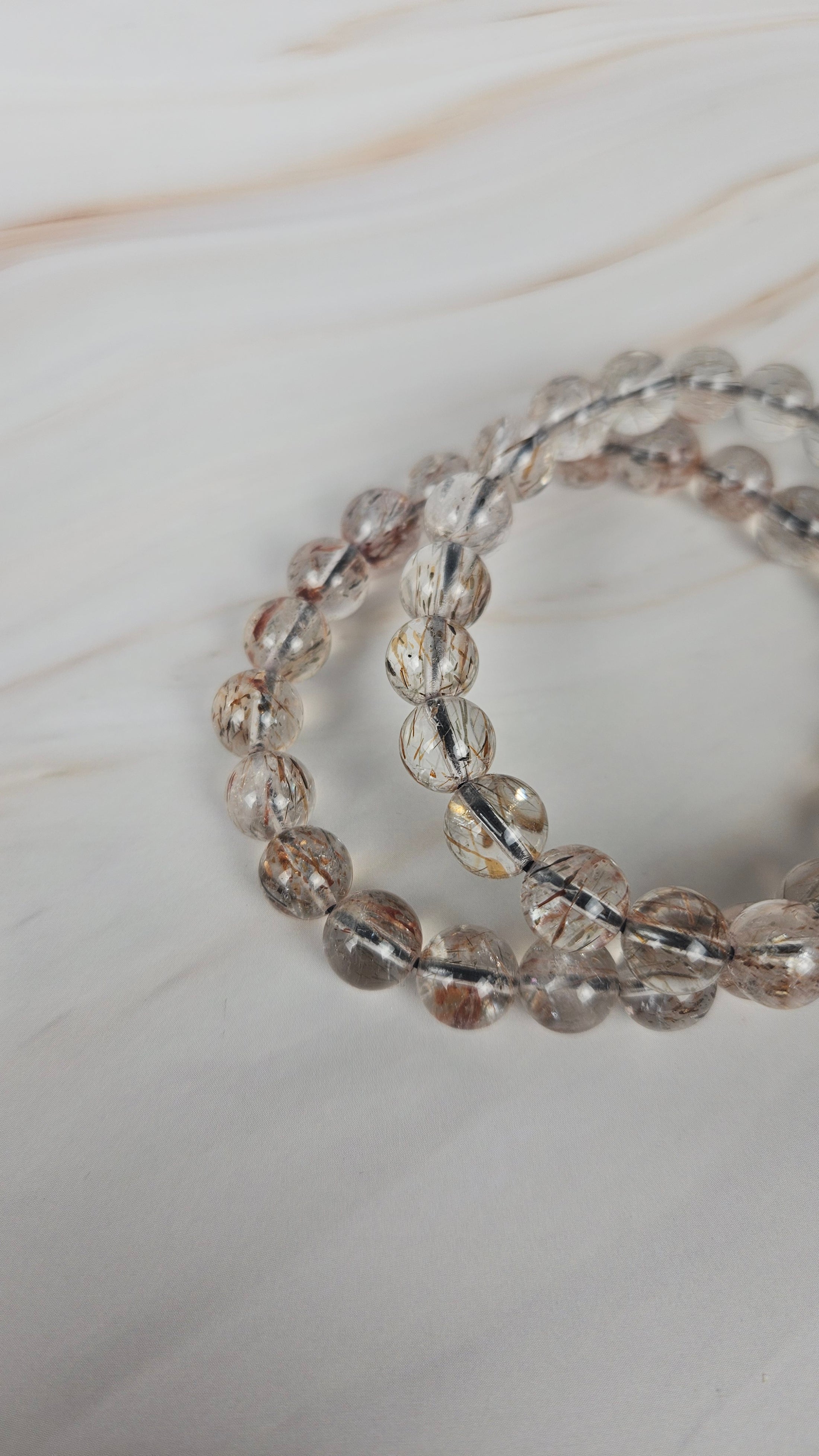 Kupferrutil Kugelarmband (16kup)