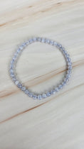 Bild in Galerie-Betrachter laden, Schneeflocken Blue Lace Achat (14blf)
