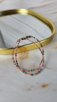 Bild in Galerie-Betrachter laden, Faccetiertes buntes Turmalin Armband mit Magnetverschluss (19btu)
