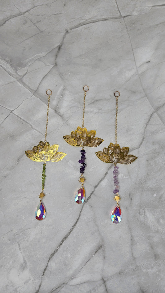 Lotus Suncatcher (14sun)