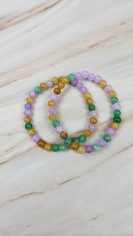 Morganit Kugelarmband (10mor)
