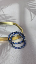 Bild in Galerie-Betrachter laden, Lapislazuli Kinder Kugelarmband (13lap)
