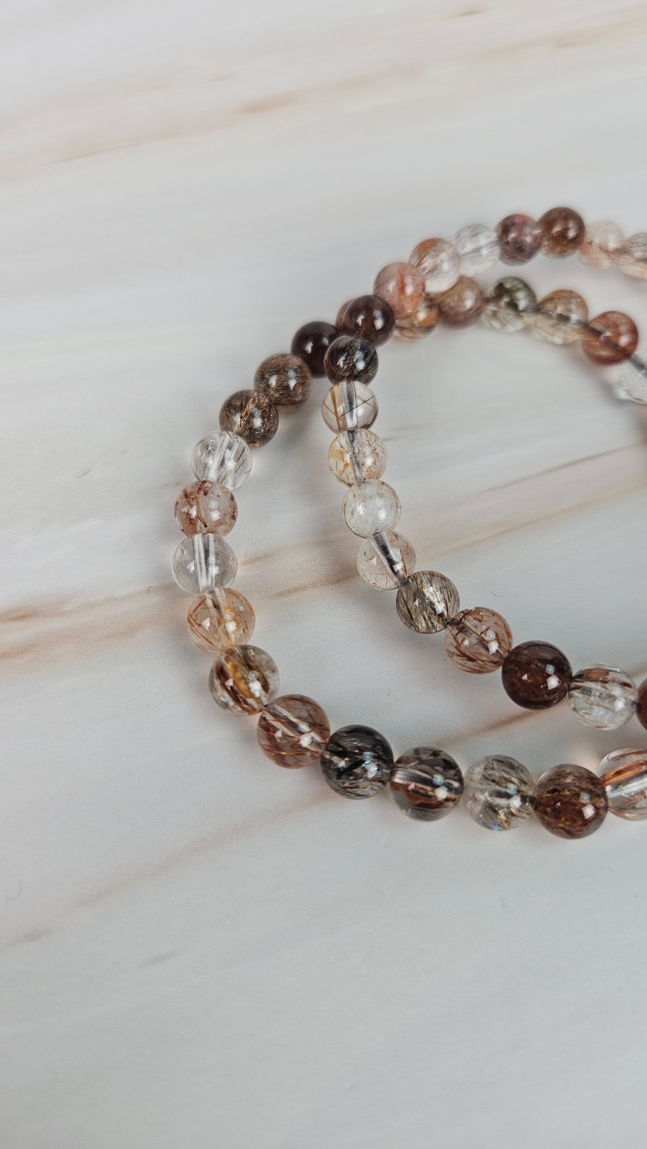 Rutilquarz Kugelarmband (22rq)
