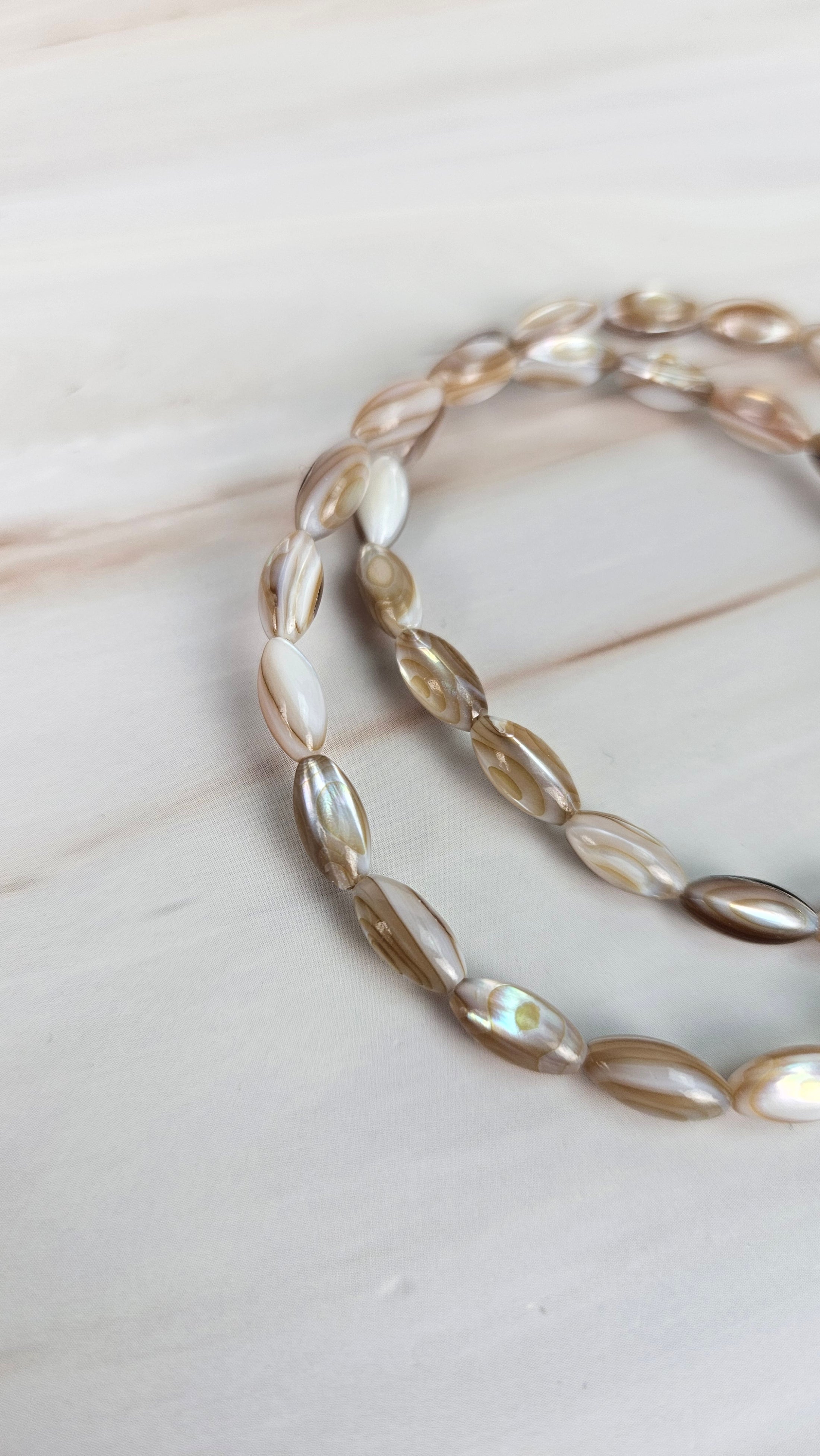 Muschelperlen Armband (15ms)