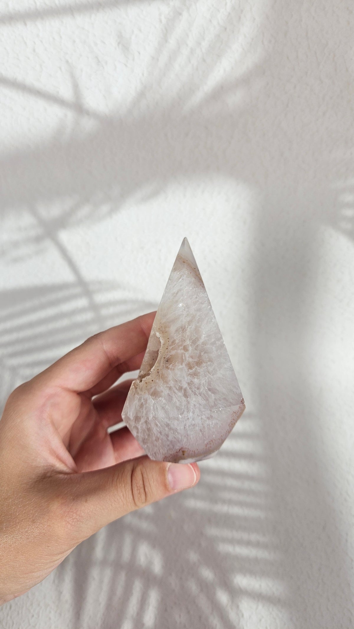 Druzy Achat Spitze (36ww)