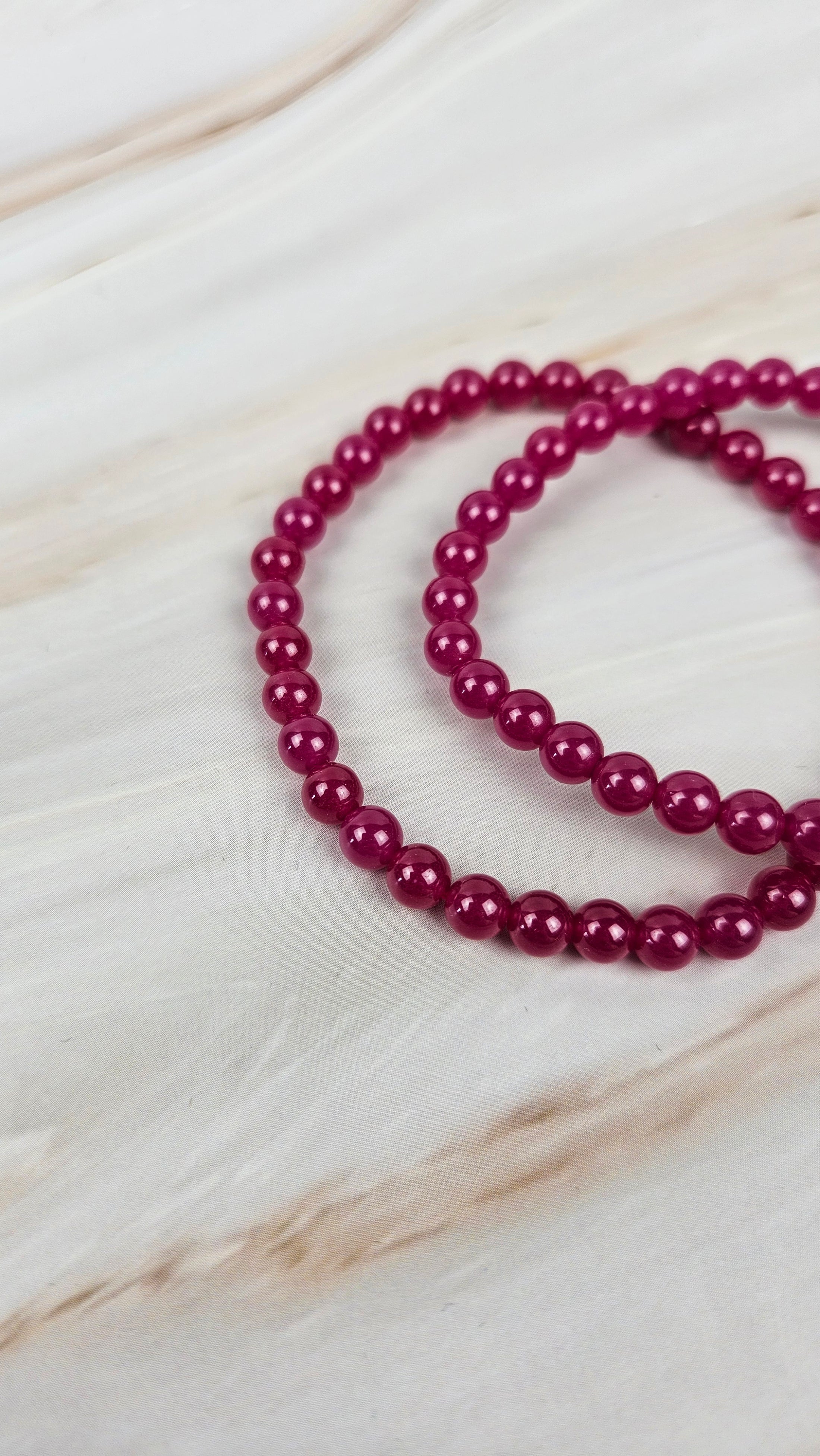 Rubin Kugelarmband (24rub)