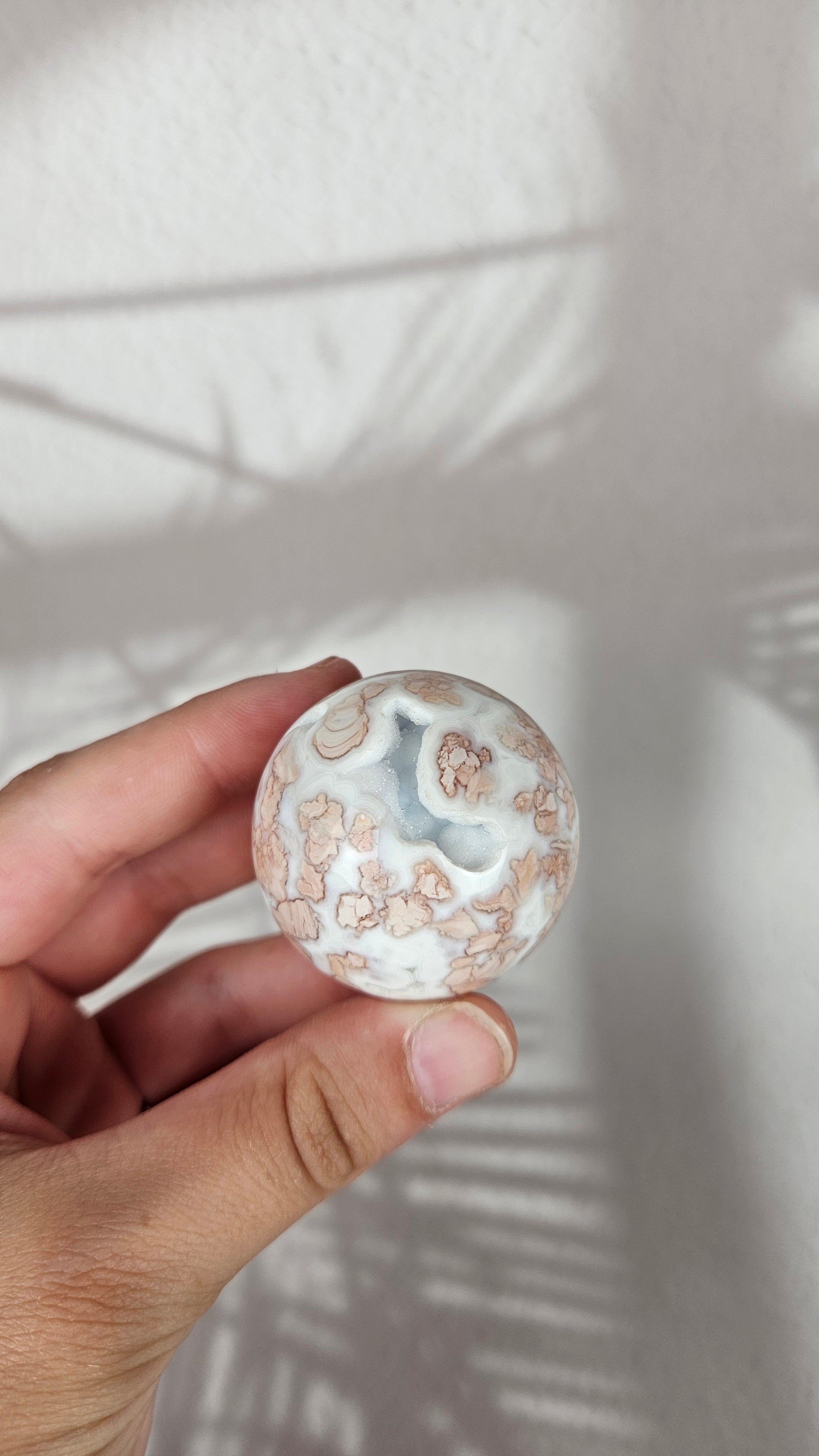 Druzy Cotton Candy Achat (33ui)