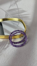 Bild in Galerie-Betrachter laden, Amethyst Kinder Kugelarmband (12ami)

