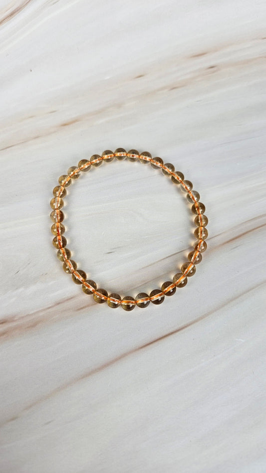 Citrin Kugelarmband (22cik)