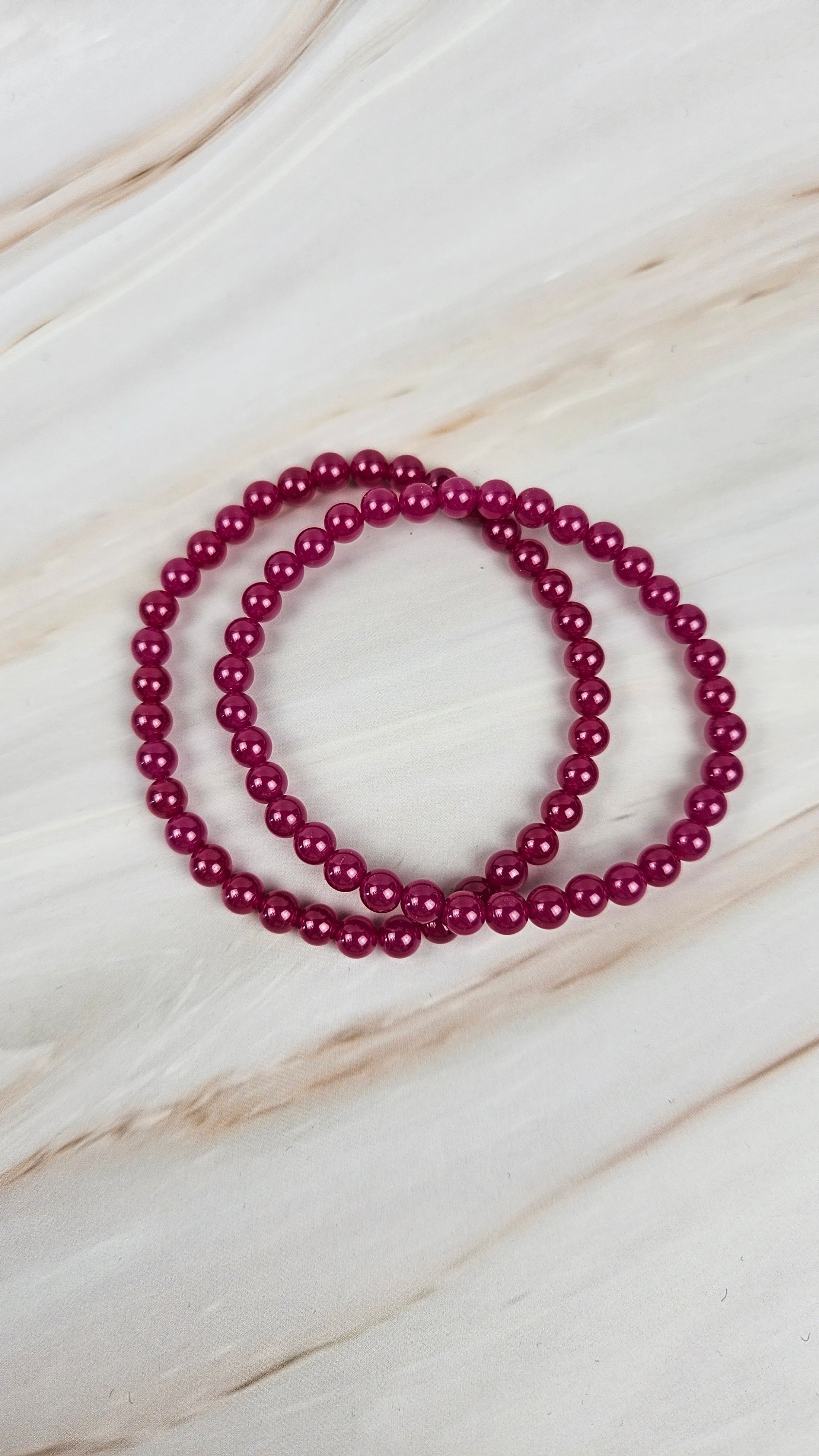 Rubin Kugelarmband (24rub)