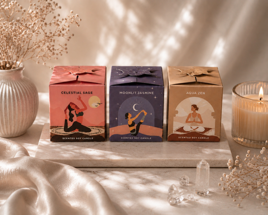 Moonshine Yoga Dutfkerzen