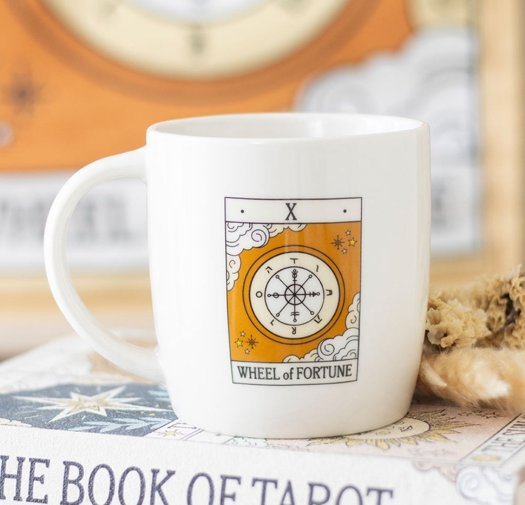 Das Rad des Glücks Vintage Tarot - Tasse
