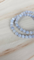 Bild in Galerie-Betrachter laden, Blue Lace Kugelarmband (16bll)
