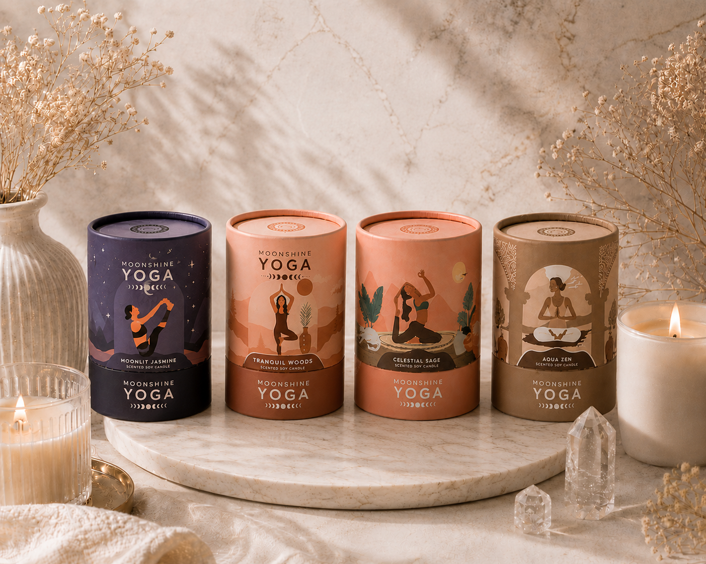 Moonshine Yoga Kerzen