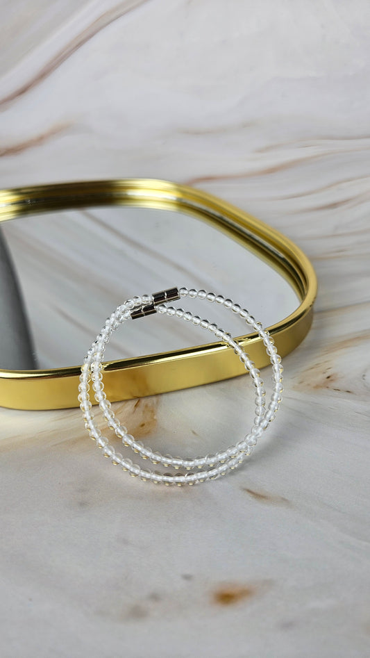 Bergkristall Armband mit Magnetverschluss (19beg)