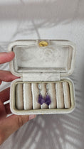 Bild in Galerie-Betrachter laden, Diamant Form Creolen in Silber (17bb)

