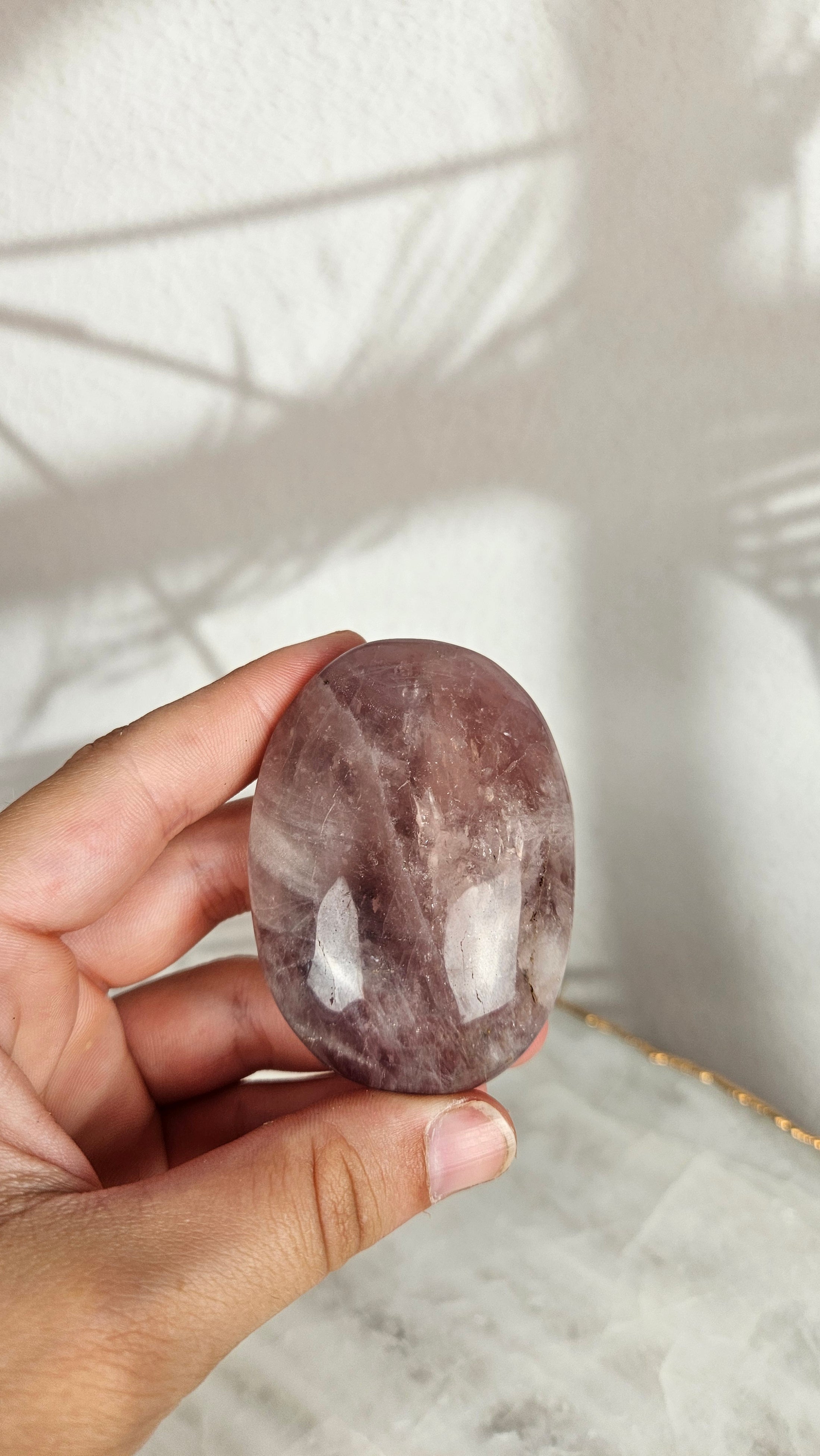 Hight Quality Lavendel Rosenquarz Handstein