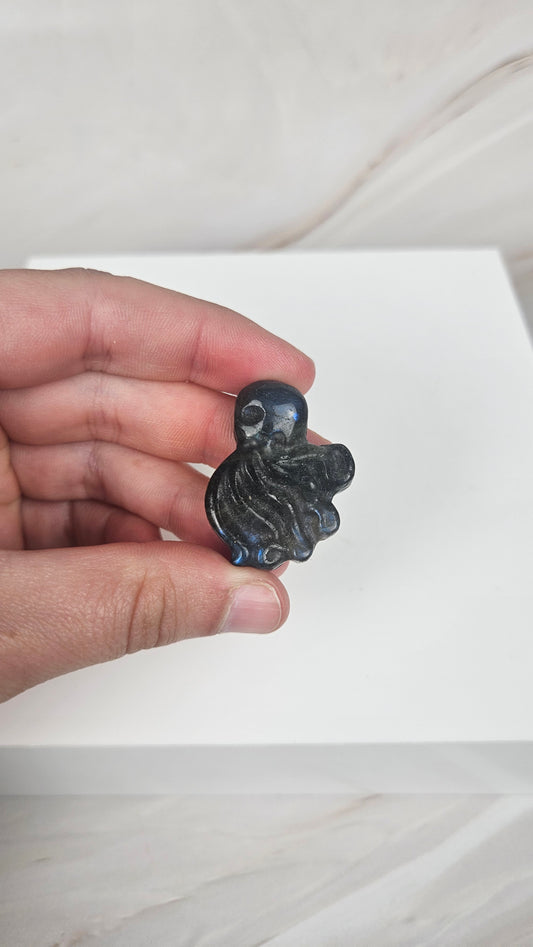 Labradorit Oktopus (11pii)
