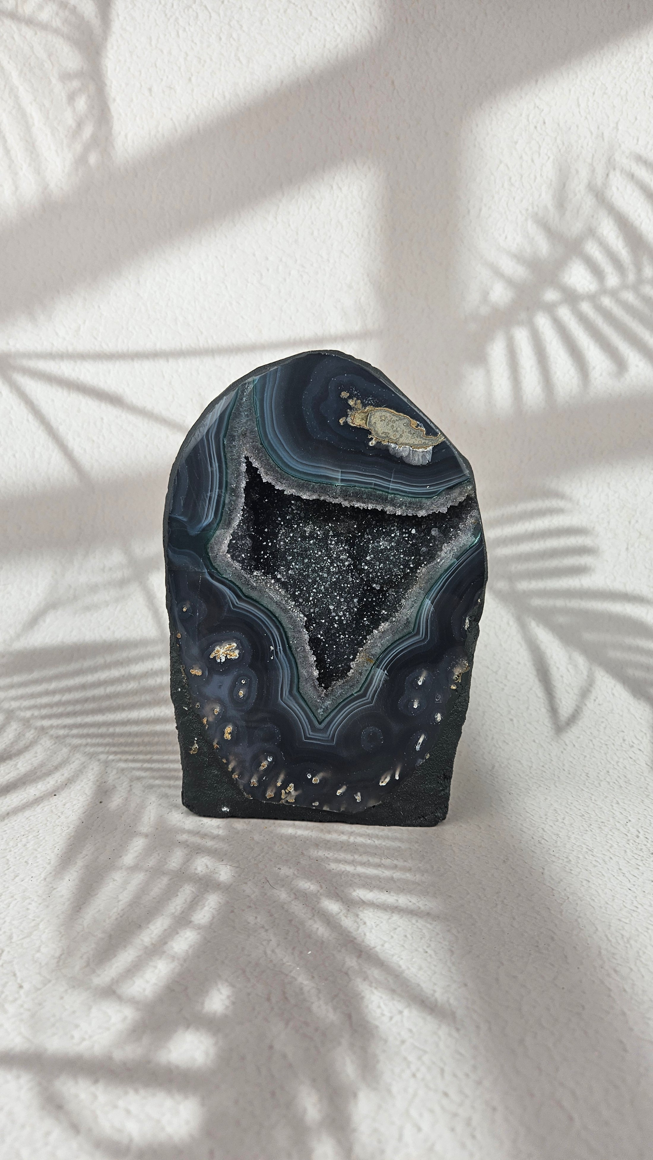 Drusy Achat Kathedrale aus Brasilien (119sop)