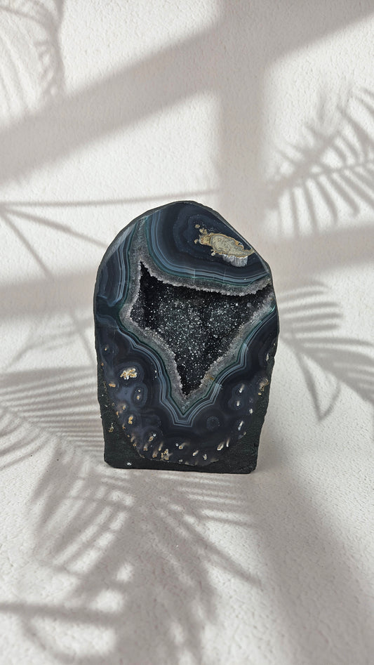 Drusy Achat Kathedrale aus Brasilien (119sop)