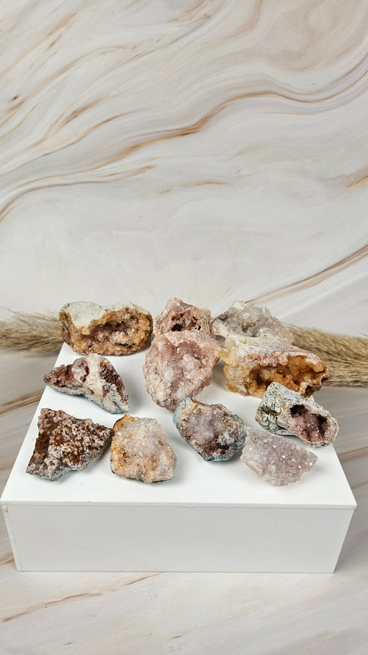 Pink Amethyst Rohsteine