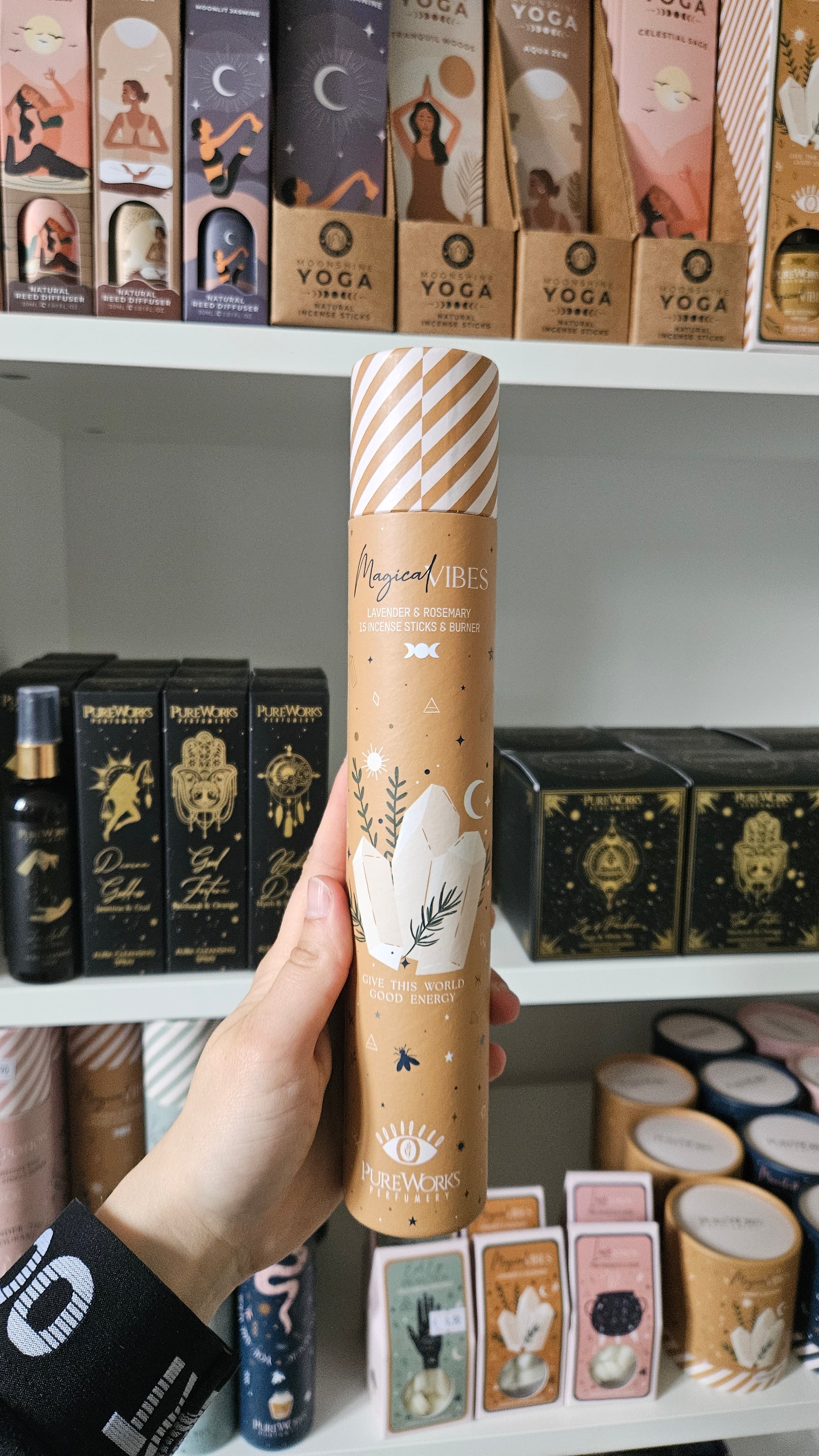 Celestial Magic Räucherstäbchen in verschiedenen Düften Lavendel & Rosmarin