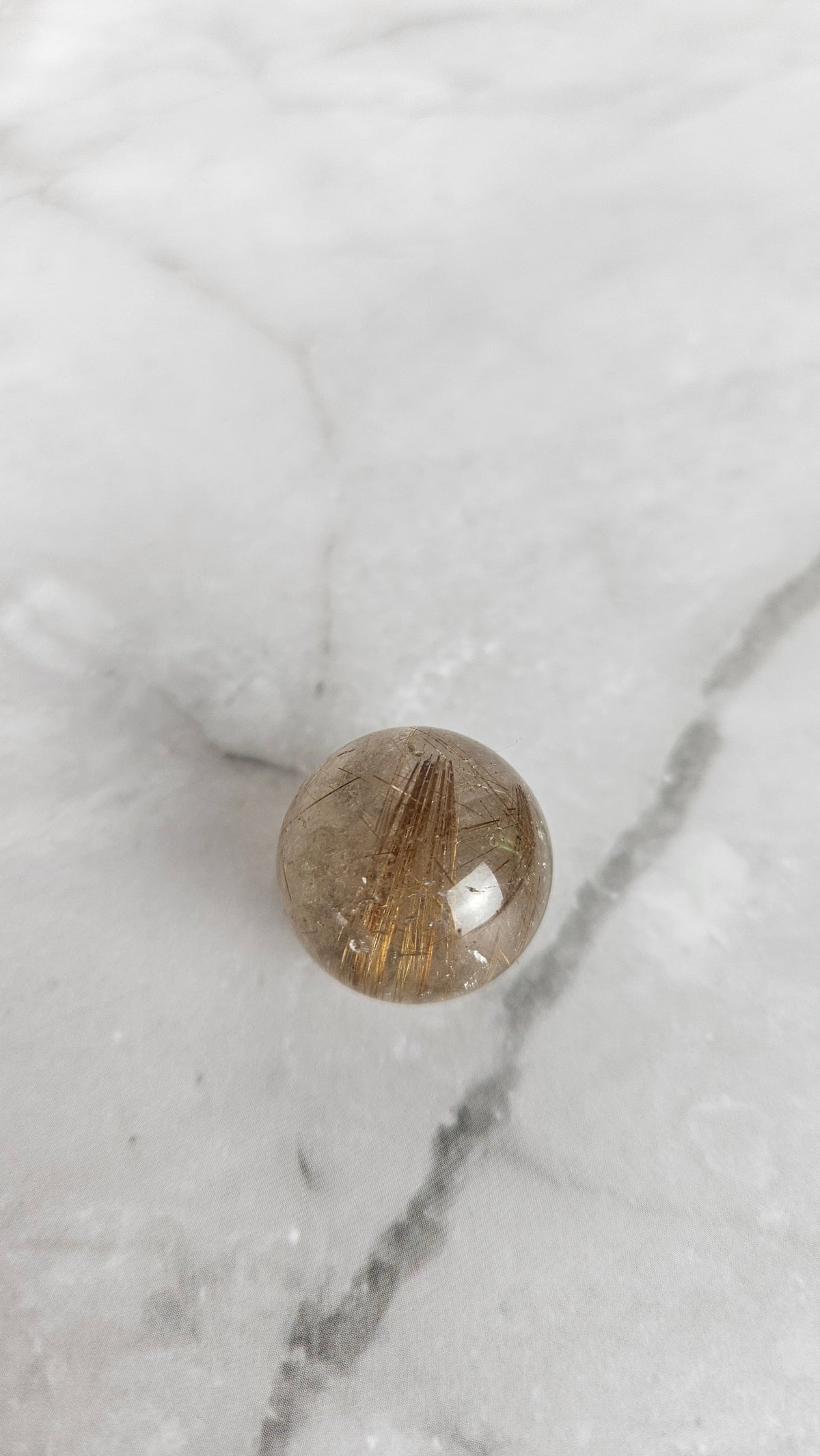Gold Rutil Kugeln