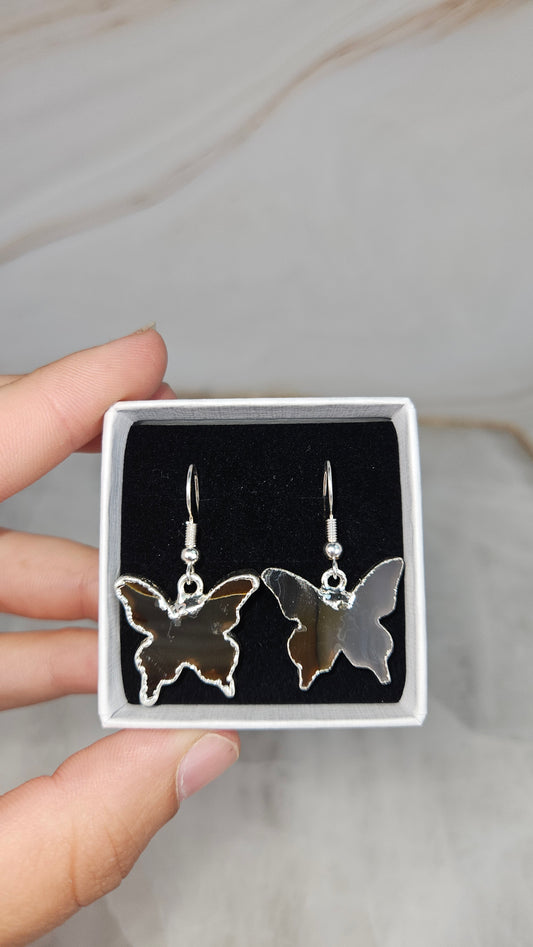 Achat Schmetterling Ohrhänger (20ac)