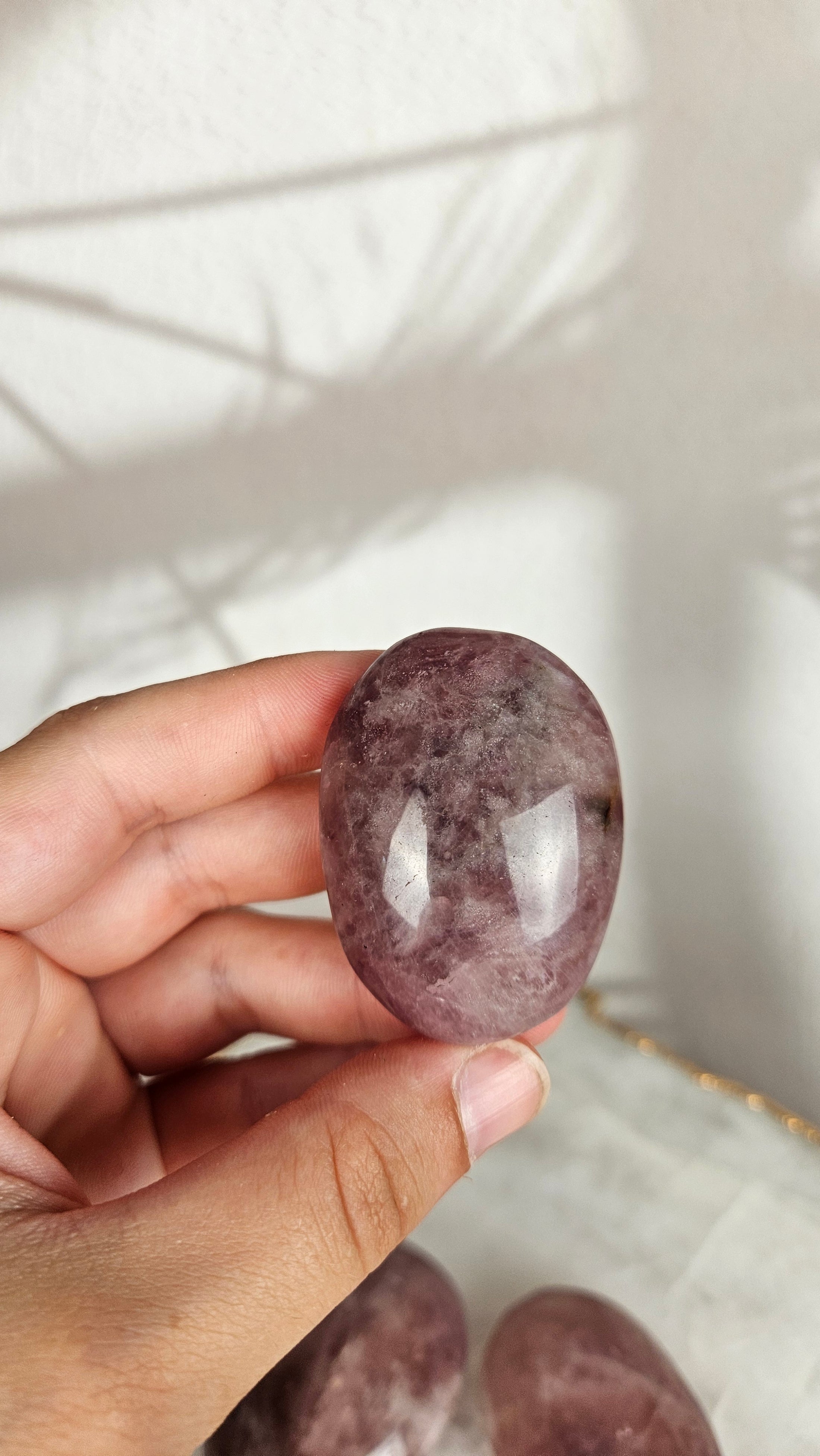 Hight Quality Lavendel Rosenquarz Handstein