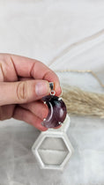Bild in Galerie-Betrachter laden, Amethyst Mond Set aus Ring & Kettenanhänger in Silber (58cf)
