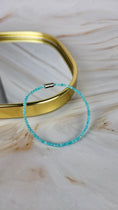 Bild in Galerie-Betrachter laden, Faccetiertes Amazonit Armband mit Magnetverschluss (19amz)
