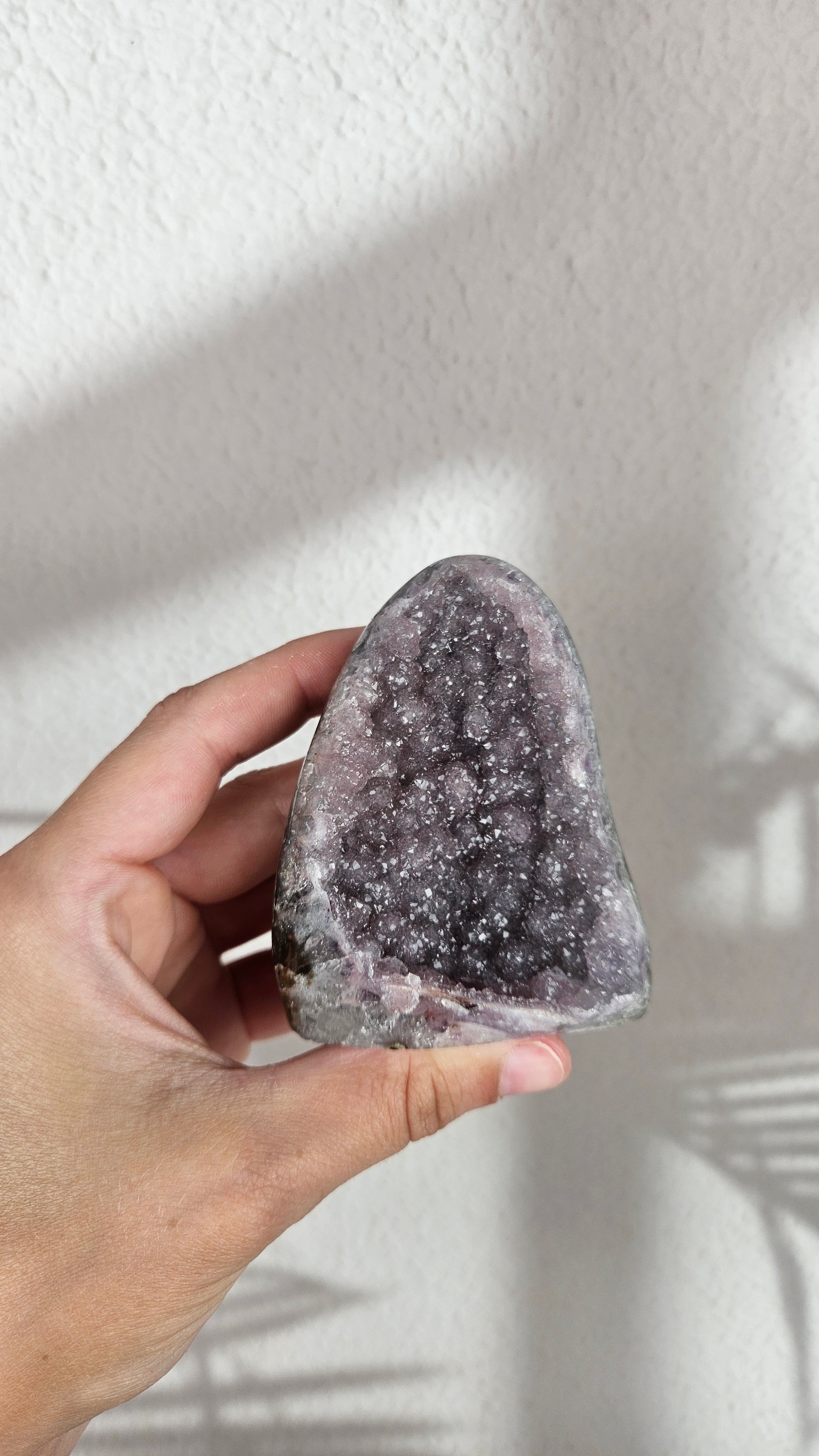 Amethyst Cut Base aus Brasilien in hell Lila (29wy)
